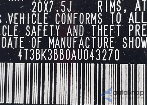 2010 Toyota Venza z USA, uszkodzony, nr VIN 4T3BK3BB0AU043270